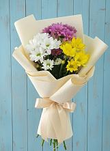 Букет цветов из:  Хризантемы в Вышестеблиевской
