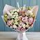 Букет цветов из: Альстромерии и Розы в Вышестеблиевской