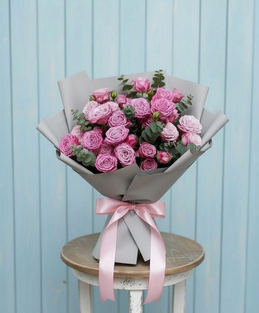 Букет цветов из: Розы в Вышестеблиевской