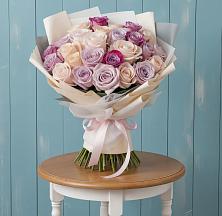 Букет цветов из:  Розы в Вышестеблиевской