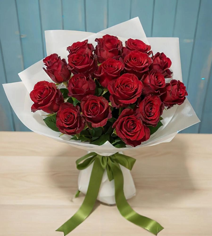 Букет Красные розы в Вышестеблиевской