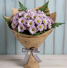 Букет цветов из:  Хризантемы в Вышестеблиевской