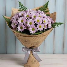 Букет цветов из:  Хризантемы в Вышестеблиевской