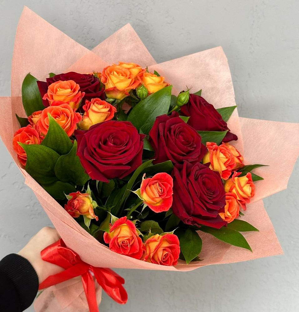 Букет Любовь и восторг в Вышестеблиевской