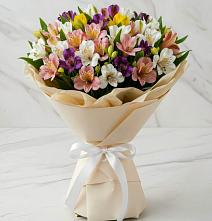 Букет цветов из:  Альстромерии в Вышестеблиевской