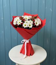 Букет цветов из:  Хризантемы в Вышестеблиевской