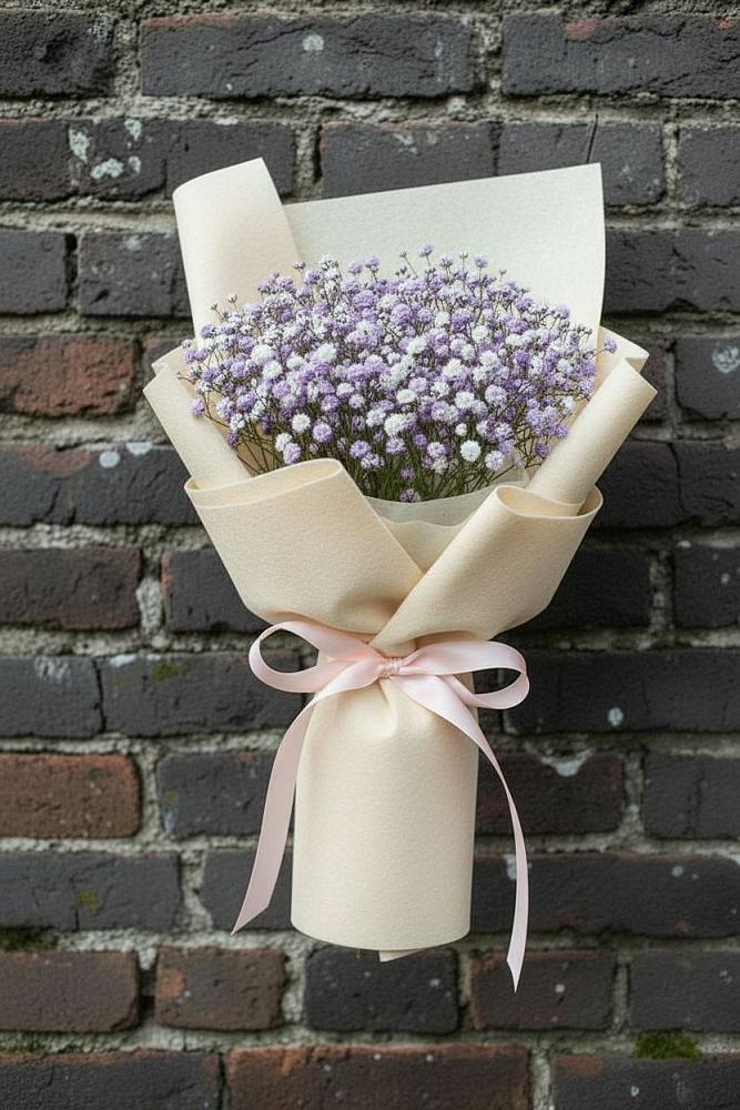 Букет цветов из: Гипсофила в Вышестеблиевской