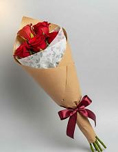 Букет цветов из:  Розы в Вышестеблиевской