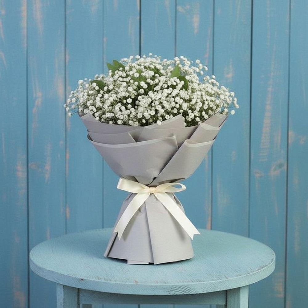 Букет цветов из: Гипсофила в Вышестеблиевской