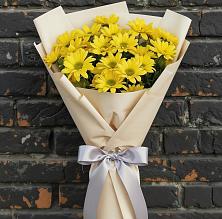 Букет цветов из:  Хризантемы в Вышестеблиевской