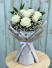 Букет цветов из:  Розы #REPLACE_PRED# Вышестеблиевской