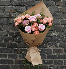 Букет цветов из:  Розы #REPLACE_PRED# Вышестеблиевской