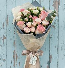 Букет цветов из:  Розы в Вышестеблиевской