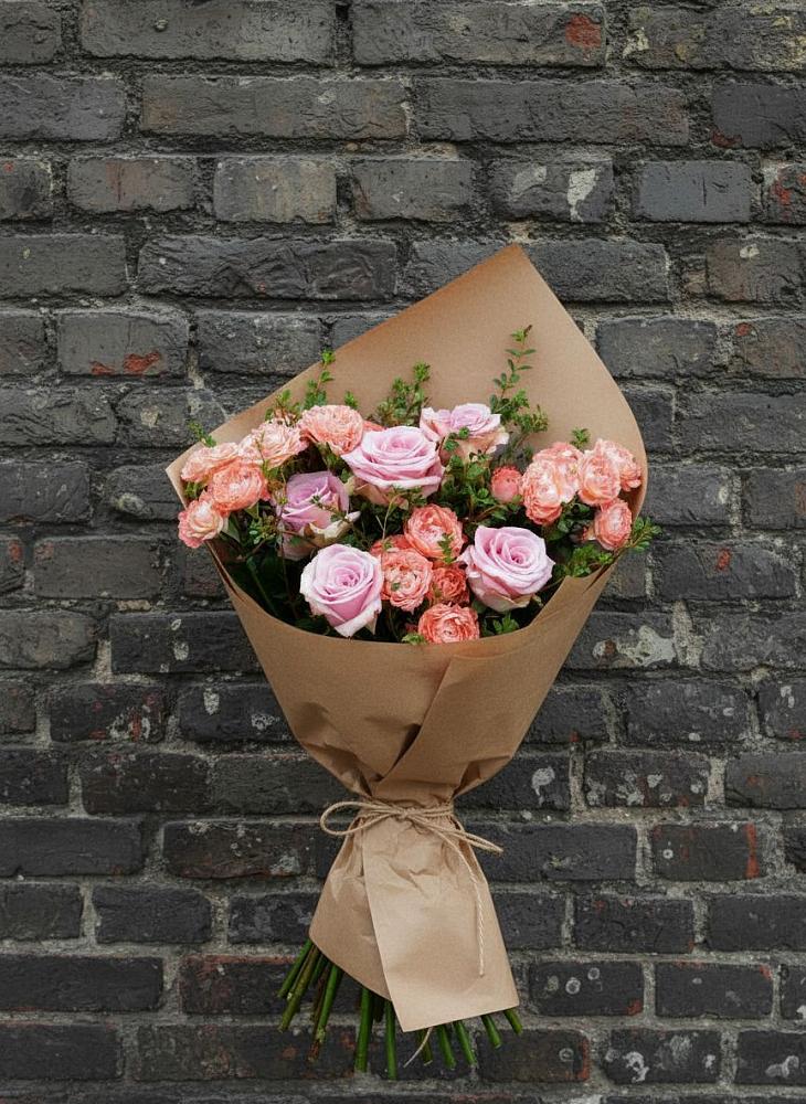 Букет цветов из: Розы в Вышестеблиевской