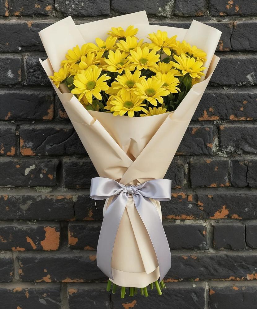 Букет цветов из: Хризантемы в Вышестеблиевской