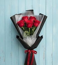Букет цветов из:  Розы в Вышестеблиевской