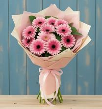 Букет цветов из:  Герберы в Вышестеблиевской