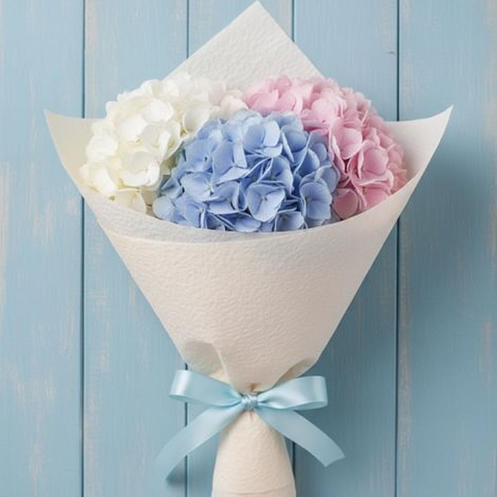 Букет цветов из: Гортензия в Вышестеблиевской