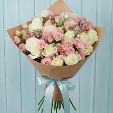 Букет цветов из:  Розы #REPLACE_PRED# Вышестеблиевской